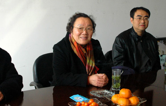 江苏省质量治理协会常务副会长浦振英一行来ag真人国际集团调研