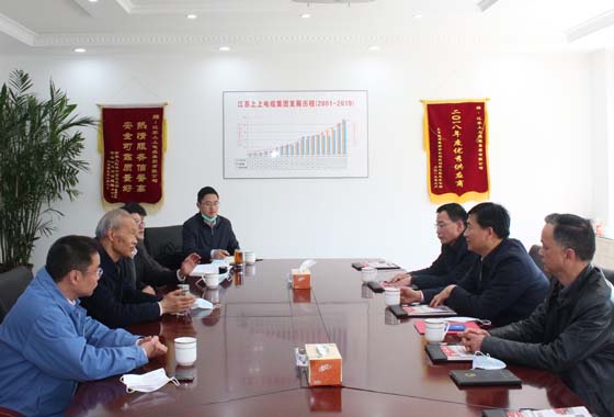 常州市人大常委会副主任盛建良一行来ag真人国际调研复工复产情形