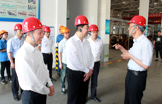 常州市委书记汪泉来ag真人国际电缆调研