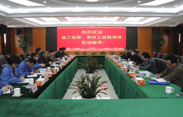 省工经联、常州市工经联向导来ag真人国际电缆调研