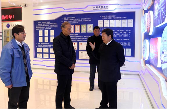 国家质检总局质量治理司司长黄国梁一行来ag真人国际电缆调研