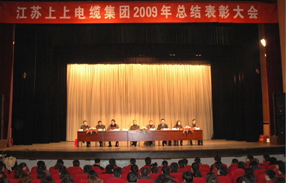 ag真人国际盛大召开2009年度总结表扬大会
