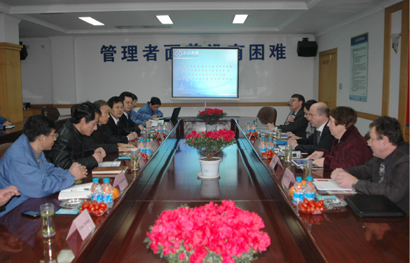 俄罗斯核动力康采恩股份公司向导一行来ag真人国际旅行会见