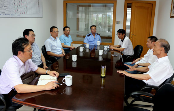 常州市工商局局长陈国庆一行来ag真人国际集团调研