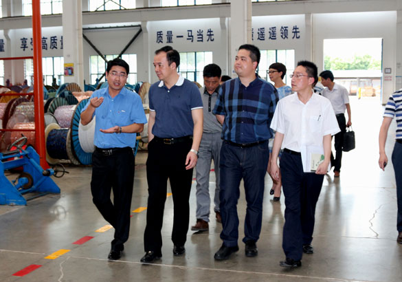 常州市新北区向导来ag真人国际集团调研