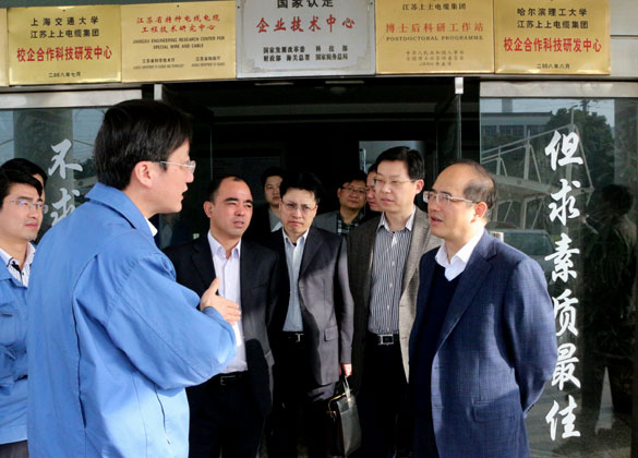 溧阳市委常委、常务副市长周卫中来ag真人国际集团督查