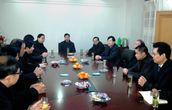 溧阳市代市长苏江华一行来ag真人国际集团走访