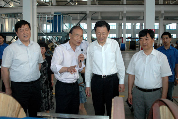 江苏省省长李学勇来ag真人国际视察