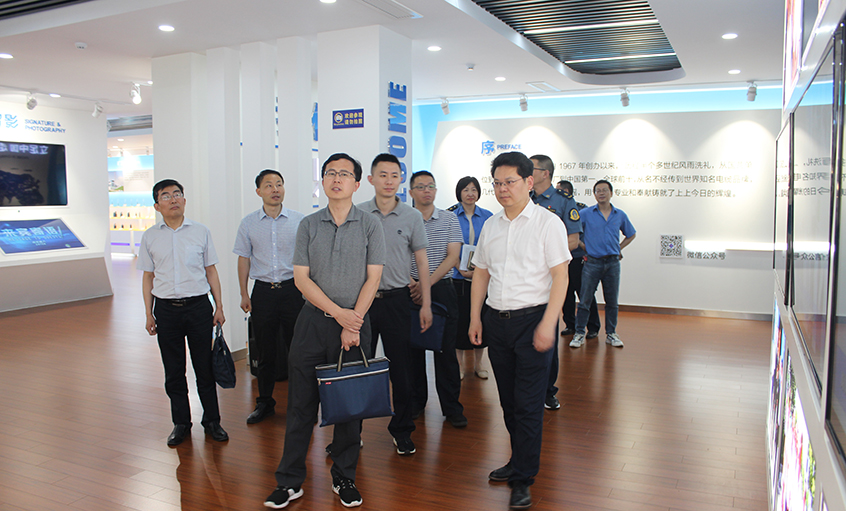 省委党史学习教育第十三督导组走访ag真人国际电缆