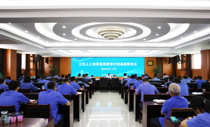 ag真人国际电缆中高层向导力提升登攀妄想之高层报告会圆满竣事