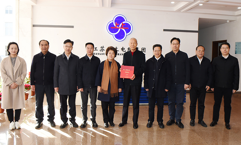 新春送祝福、鼓劲头  常州市人大常委会主任白云萍一行到访ag真人国际电缆